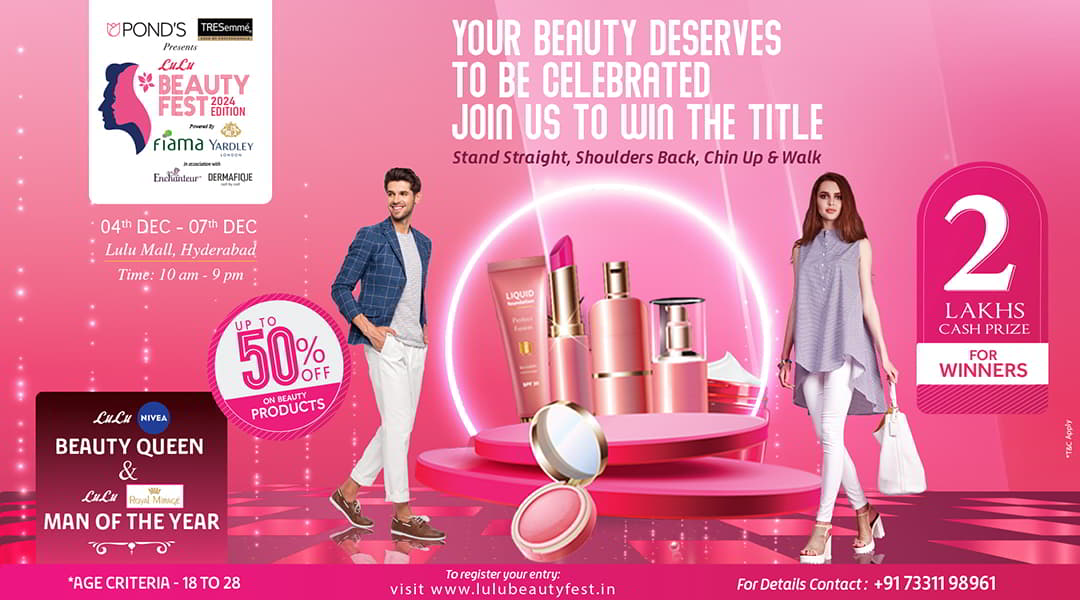 LuLu Beautyfest 2024 at LuLu Mall Hyderabad