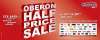 Sales in Kochi - Oberon Half Price Sale at Oberon Mall Kochi on 27 & 28 June 2015