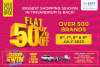 Flat 50% off Sale at LuLu Mall Trivandrum