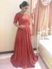 Tv Actress Hina Khan in Purvi Doshi’s Outfit & Zerokatta Silver Jewellery for a Navrati event in Surat
